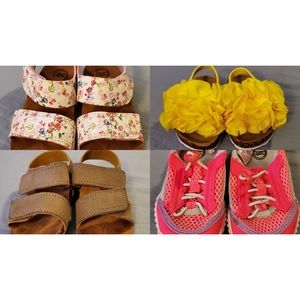 4 Pairs of Toddler Sandals